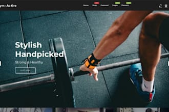 design yoga website fitness coach website dance studio website band club website