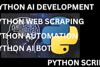 do python ai, ai chatbot, web scraping, ai app, automation bot, llm, ocr, rag