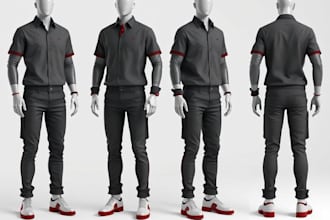 do 3d clothing mockup 3d mockup clo 3d 3d fashion 3d apparel 3d animation