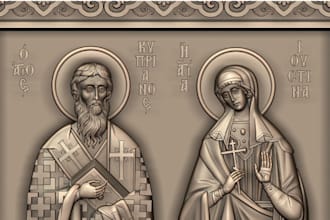 sculpt 3d bas relief, 3d medallion, printable coin model, cnc design, wall art