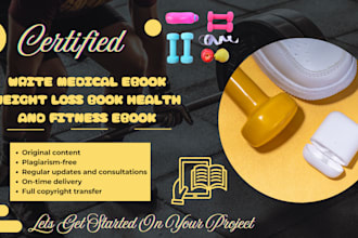 write medical ebook weight loss book health and fitness ebook
