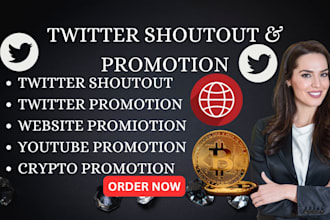 do twitter shoutout promotion share link website to USA UK meme coin, crypto,nft