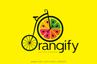 do creative modern minimalist logo design with copyright