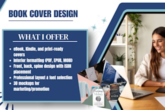 book cover design ebook cover kindle cover amazon kdp book cover book formatting