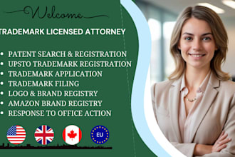 do USA trademark filing or registration, amazon brand registry, trademark search