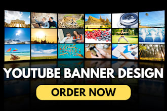design youtube channel banner zoom virtual background social media banner design