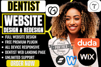 design website for doctors, clinics, dentists, medical and healthcare fitness