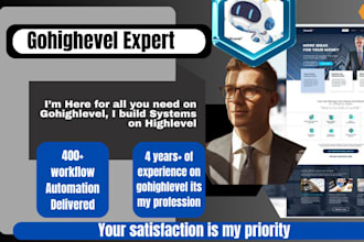 be your gohighlevel expert sales funnel website automation setup workflow ghl
