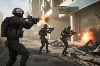 build unreal engine online game, offline game, multiplayer, unreal engine map