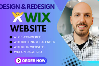 create and redesign stunning wix website and wix studio site