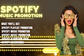 promote your music and song on spotify and iheartradio spotify shoutout paid  ad