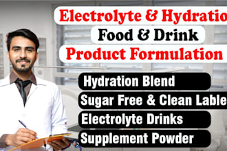 formulate booster electrolyte and hydration drinks or powders