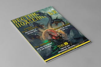 design a cover for your magazine