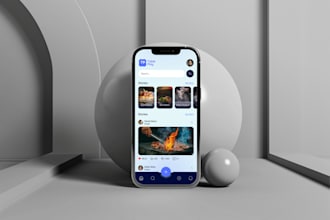 create mobile app UI, figma mobile app ui ux design and web ui figma design