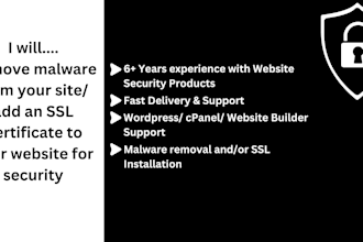 remove malware from your site or install ssl certificate