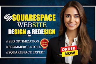 build a custom squarespace website with SEO for squarespace that converts