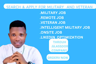 effectively search and apply for military and veteran job