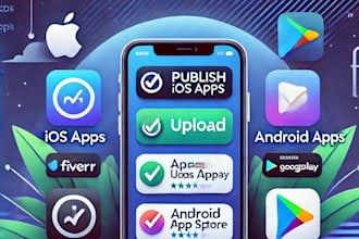 publish your ios or android app on the app store or play store