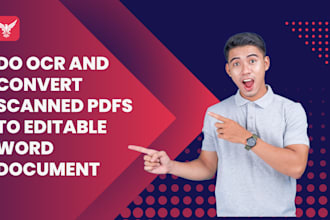 do ocr and convert scanned pdfs to editable word document