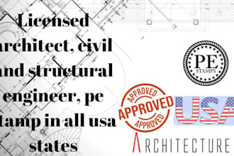 licensed architect, structural engineering, pe stamp in maryland, virginia, oh