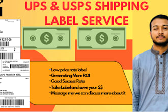 provide ups usps priority mail for usa