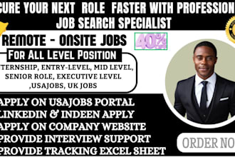 search and apply for remote, onsite job, job hunt reverse recruit on your behalf