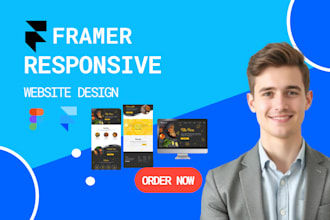 develop high converting framer landing pages and websites
