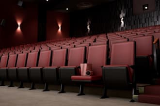 3d architecture tent,3dcinema rendering,japan house design,music studio,sketchup