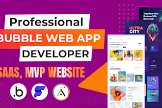 develop bubble io app website bubble io saas bubble mvp bubble API developer