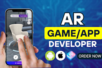 develop augmented reality ar apps on unity and publish to android, ios, web