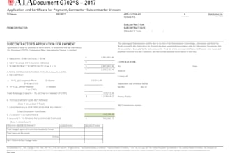 prepare aia contracts and payment applications for contractors and owners