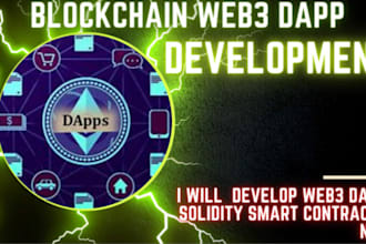 be solidity developer, web3 dapp,defi staking website,smart contract integration
