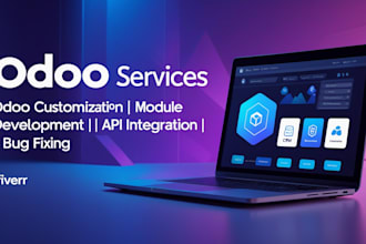 be your full stack odoo erp developer, technical consultant