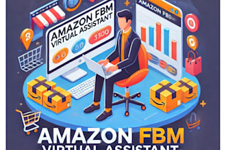 be best amazon VA and do fbm VA store setup and sales boost