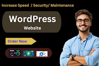 do increase speed, backup, security, migration wordpress web