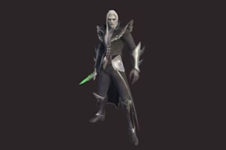 fix sculpt 3d cosplay model,3d zbrush,sti for printing,3d character,3d sculpture
