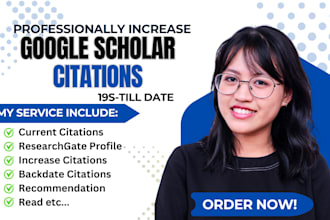 increase google scholar citations backdate citations reference with researchgate