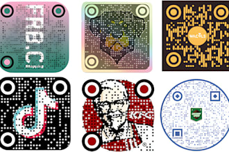 create unique and custom professional qr code designs with logo and colors