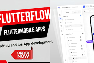 build flutterflow app flutter app flutter flow bubble app mobile app developer