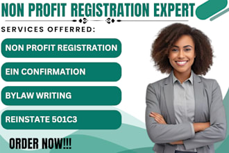do non profit registration, bylaw, coi, reinstate 501c3, 1023ez, form 990