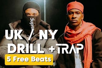 produce a custom trap and drill beat for you