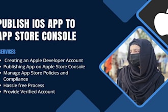 create and publish your IOS app to app store