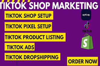 setup tiktok shop marketing tiktok shop dropshipping tiktok shop manager