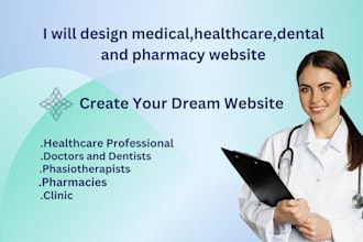 create a professional pharmacy website with online ordering system