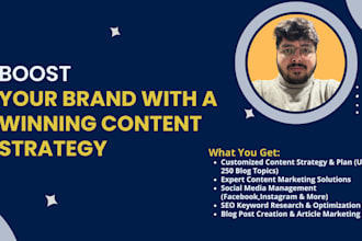 develop your brand voice, identity, and content strategy