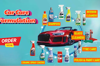 formulate car cleaning and detailing products