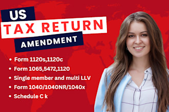 amend business tax llc tax individual tax do us tax return 1040 5472 as cpa