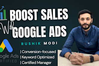 setup and manage profitable google ads campaigns for your business
