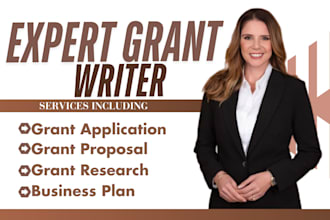 research and write persuasive grant proposal, apply for grant, funding, 501c3