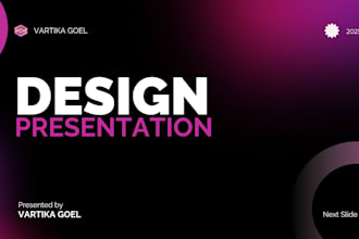 design a professional powerpoint presentation, pitch deck and sales deck